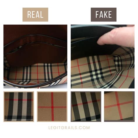 how to tell real from fake burberry|authentic vintage burberry.